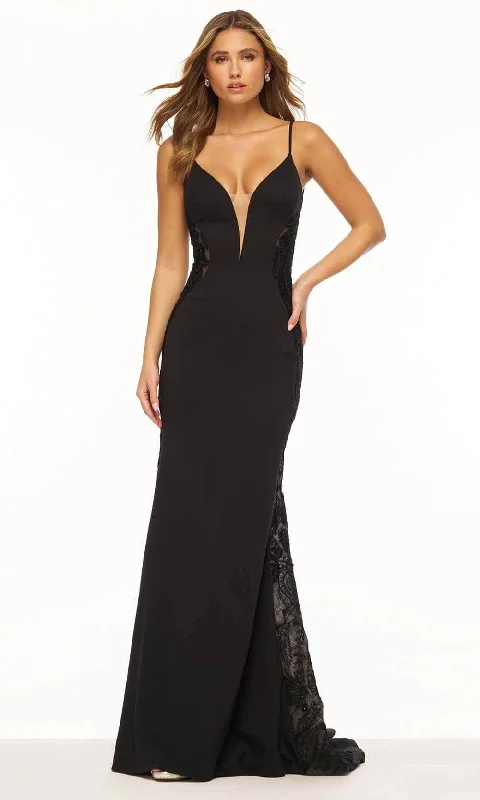 Warehouse Sale Sherri Hill 56352 - Sleeveless V-Neck Dress