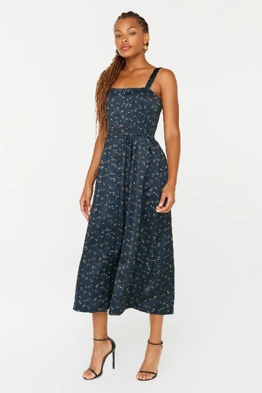 Holiday Sale Satin Laura Dress
