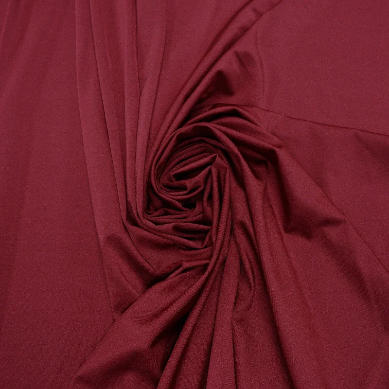 Epic Deals Burgundy Solid Spandex Stretch Fabric