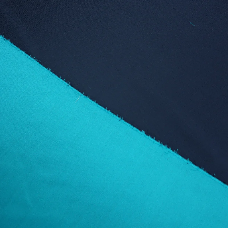 Can't Miss Lavanda and Crudo Double-Sided Solid Silk Mikado Fabric
