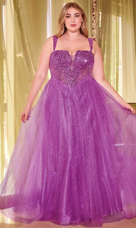 Lowest Price Cinderella Divine CD0217C - Glittered Evening Dress