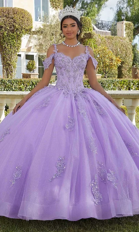 New Markdowns Vizcaya by Mori Lee 89422 - Sparkle Tulle Embroidered Lace Ballgown