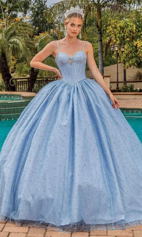 Markdowns Dancing Queen 1891 - Sleeveless Fully Beaded Ballgown