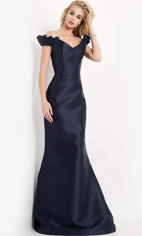 Deal Explosion JVN by Jovani - JVN04717 Off Shoulder Trumpet Gown