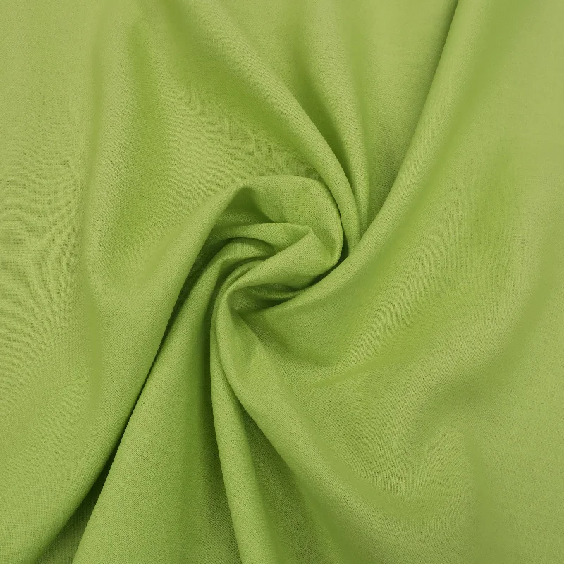Exclusive Preview Nevada Carnival green Plain Linen Fabric
