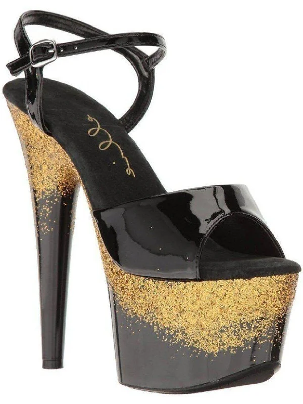 YEAR-End Sale Ellie Shoe E-709-CARI 7" Pointed Stiletto Mule