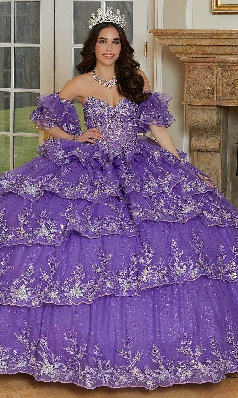 Bargain Bin Vizcaya by Mori Lee 89476 - Strapless Beaded Embroidered Ballgown