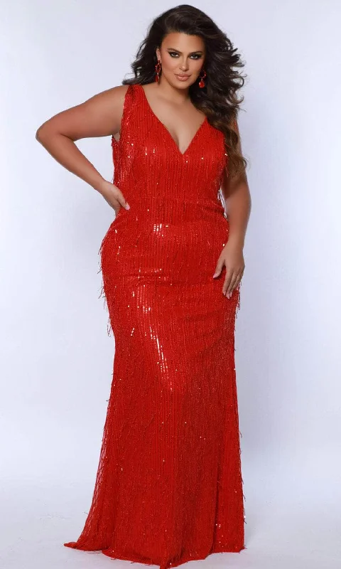 Great Deals Sydney's Closet SC7393 - Sequin Sleeveless Evening Gown
