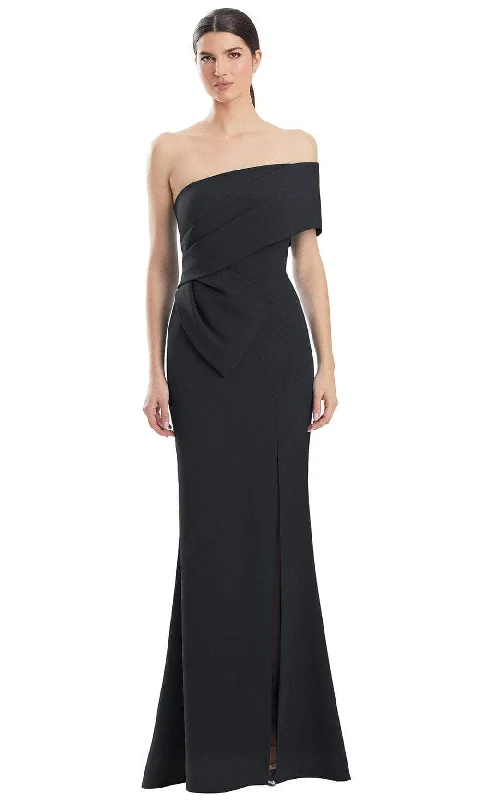 Final Sale Alexander by Daymor 1981S24 - Off Shoulder Sheath Evening Dress