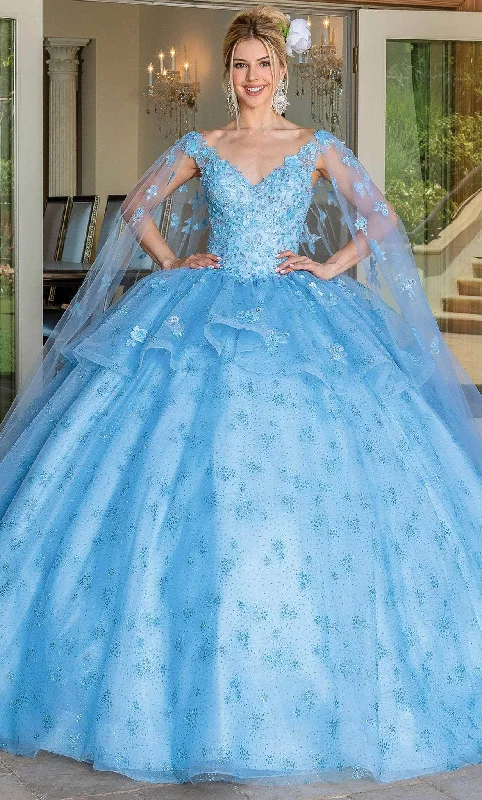 While Supplies Last Dancing Queen 1702 - Peplum Quinceanera Ballgown