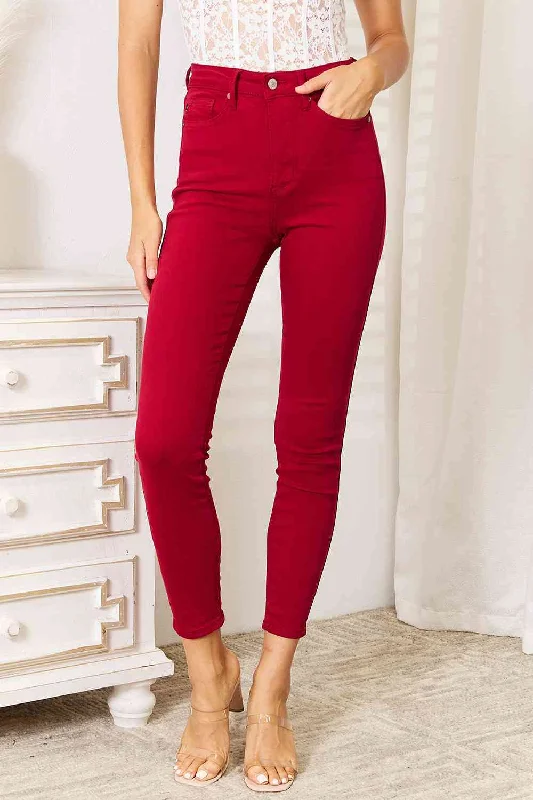 Extra Discounts Judy Blue Full Size High Waist Tummy Control Skinny Jeans