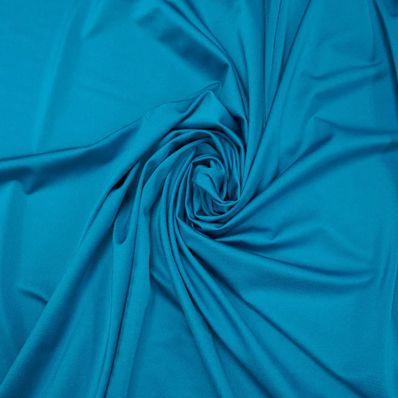 Extra Discounts Teal Solid Spandex Stretch Fabric