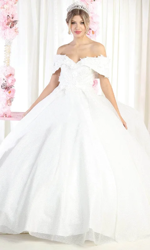 Deal Frenzy May Queen LK165 - Applique Quinceanera Ballgown