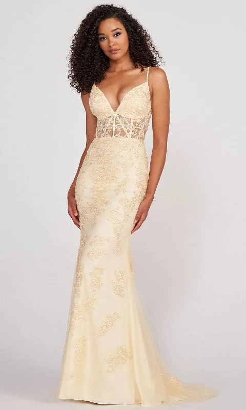 Huge Discounts Colette for Mon Cheri CL2007 - Sleeveless Corset Prom Gown