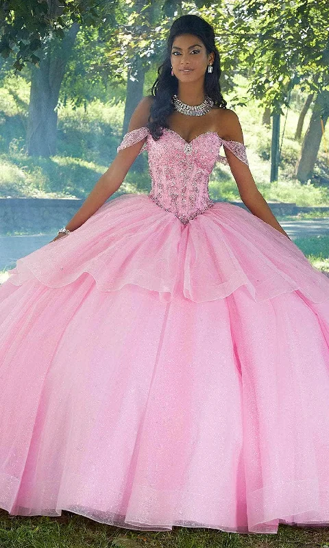 Price Cut Vizcaya by Mori Lee 89449 - Beaded Corset Bodice Ballgown