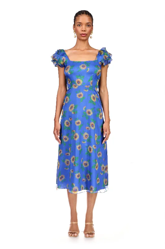 Loyalty Reward Kathryn Low Back Ruffle Dress