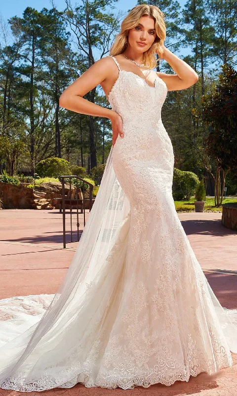 Best Deals Rachel Allan M823 - Sweetheart Lace Bridal Gown