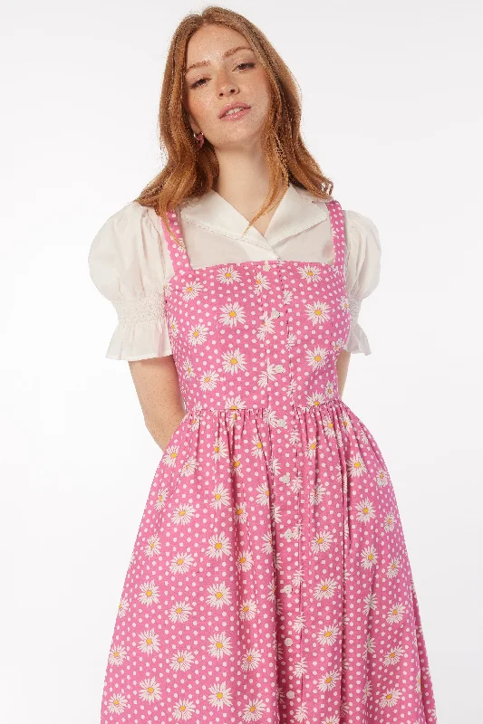 Don't Wait Laura Dress w. Smocked Shirt