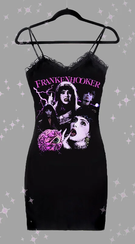 Limited Quantity Frankenhooker Lace Strap Dress