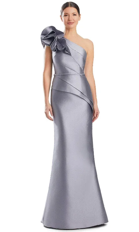 Lowest Prices Alexander by Daymor 1951S24 - Ruffled Cap Sleeve Evening Dress