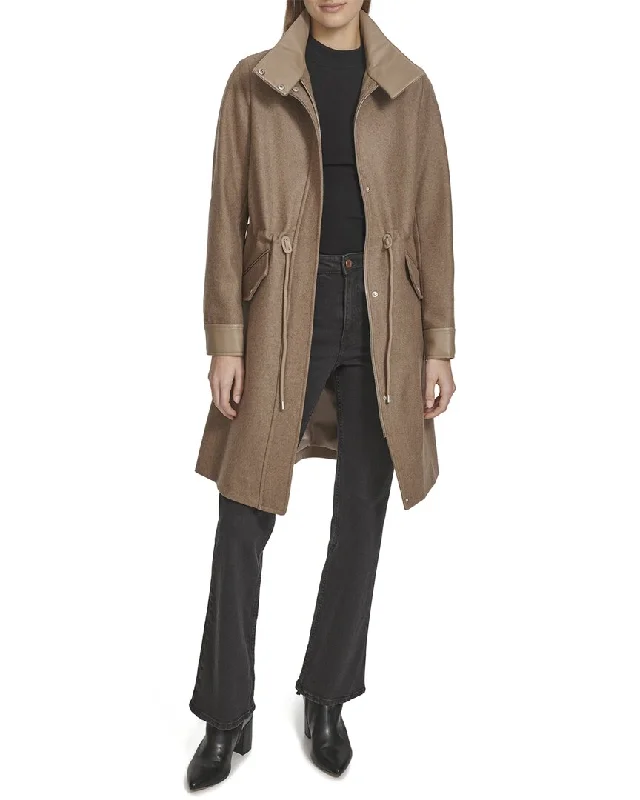 Exclusive Online Offer Andrew Marc Chesme Wool-Blend Coat