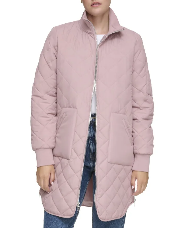 Extra Savings Andrew Marc Quilted Longline Jacket