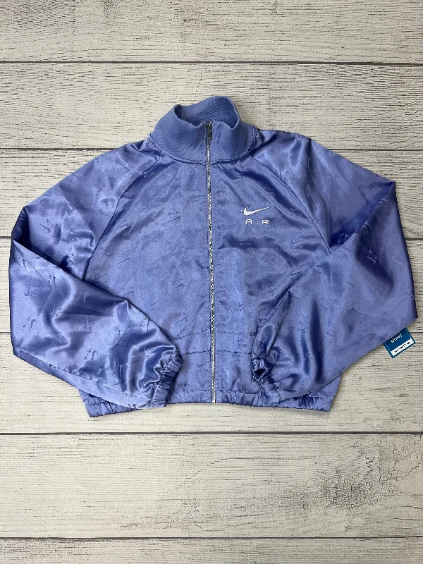 Final Markdown Athletic Jacket By Nike Apparel In Purple, Size: Xs