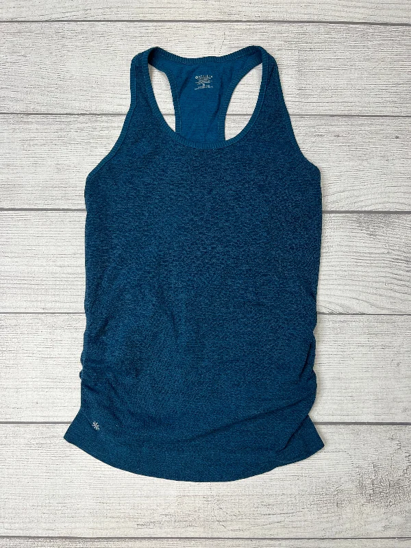 Take Advantage Athletic Tank Top By Athleta In Teal, Size: M