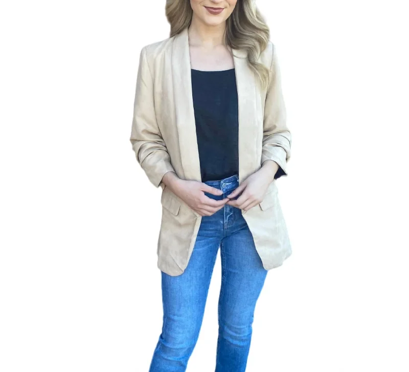 Online Only Beloved Blazer In Cream