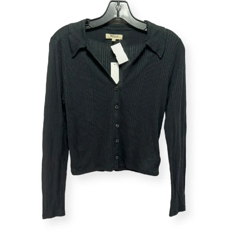 Can't Miss Black Top Long Sleeve Madewell, Size L
