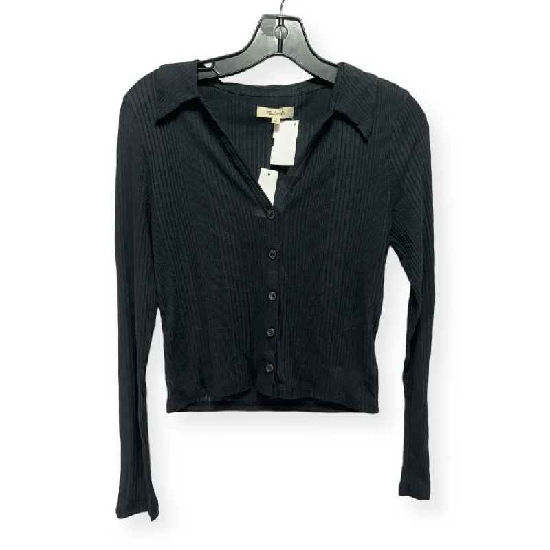 Closeout Black Top Long Sleeve Madewell, Size L