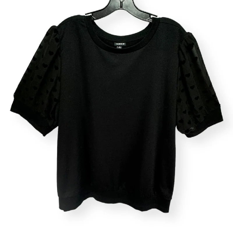 Inventory Reduction Black Top Short Sleeve Torrid, Size 3x