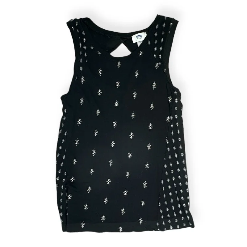 Seasonal Sale Black Top Sleeveless Old Navy, Size Xs