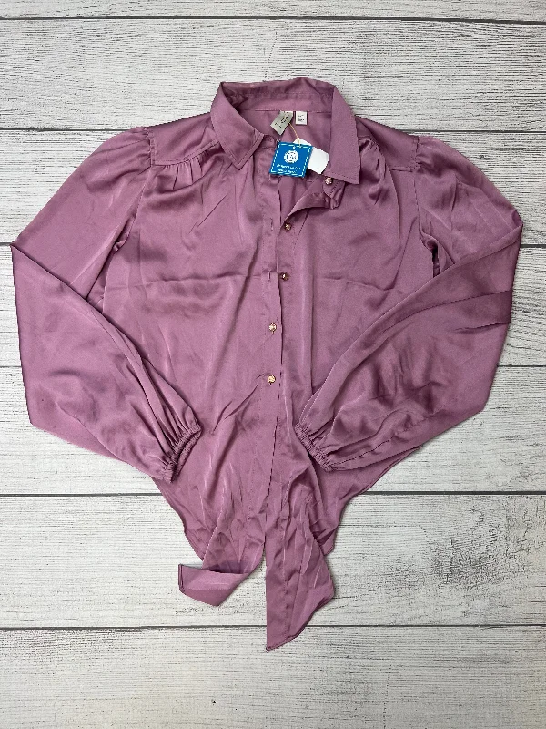 Bargain Prices Blouse Long Sleeve By Joie In Pink, Size: S