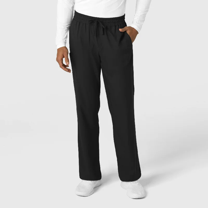 Exclusive Preview Boundless Men's Straight Leg Scrub Pant - Black