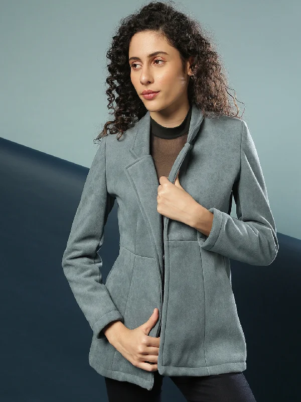 Unmissable Offer Campus Sutra Women Solid Stylish Casual Blazers