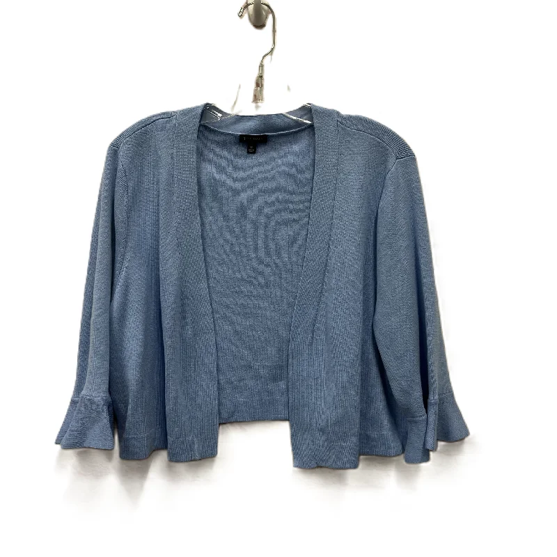 Online Exclusive Cardigan By Talbots In Blue, Size: Xl