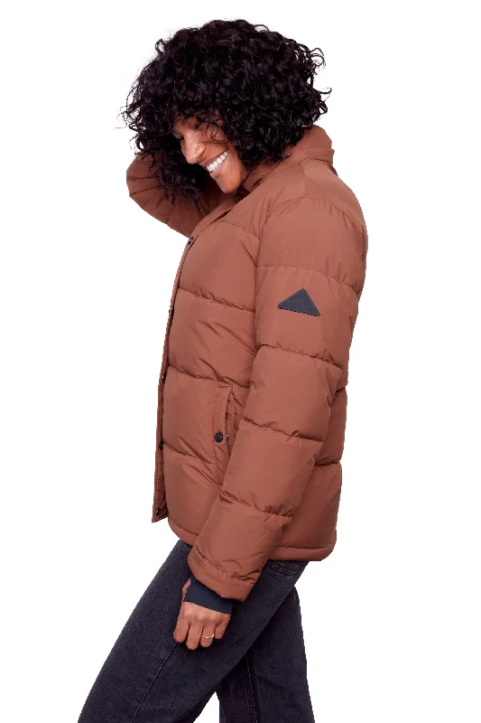 Fantastic Offers FORILLON | WOMEN'S VEGAN DOWN (RECYCLED) SHORT QUILTED PUFFER JACKET