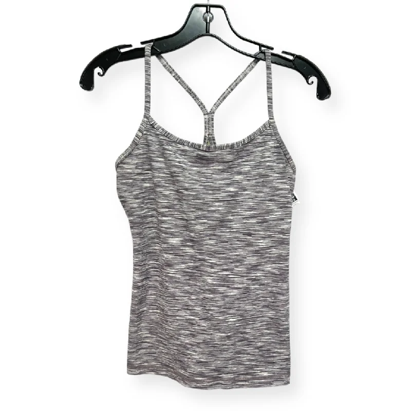 Loyalty Reward Grey Athletic Tank Top Lululemon, Size 8
