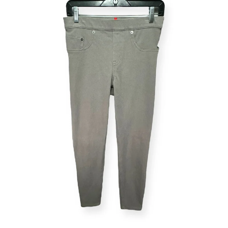 Overstock Grey Pants Leggings Spanx, Size M