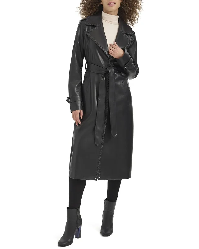 Don’t Miss Out Kenneth Cole Belted Duster Jacket