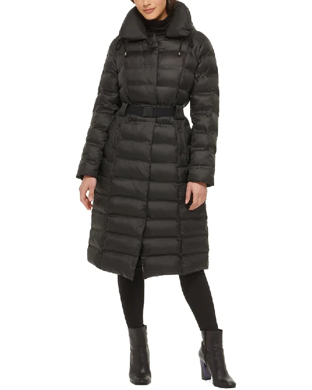 Sale Event Kenneth Cole Hooded Cire Puffer Coat