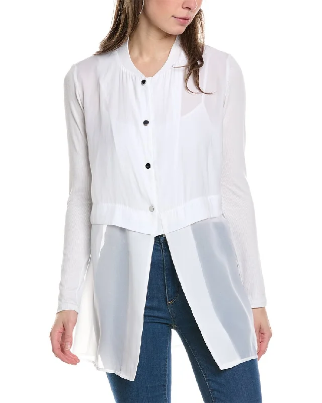 Exclusive Savings Lola & Sophie Hybrid Varsity Jacket