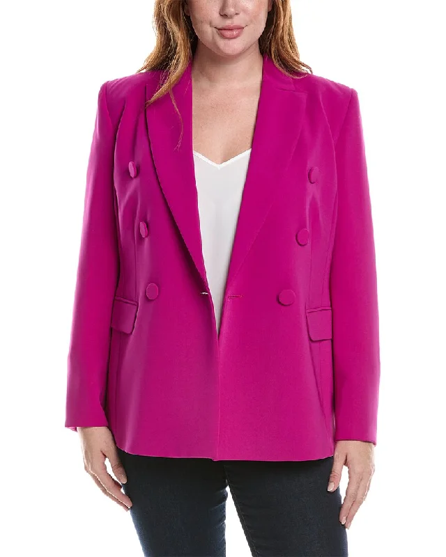 Markdowns Marina Rinaldi Plus Double-Breasted Blazer
