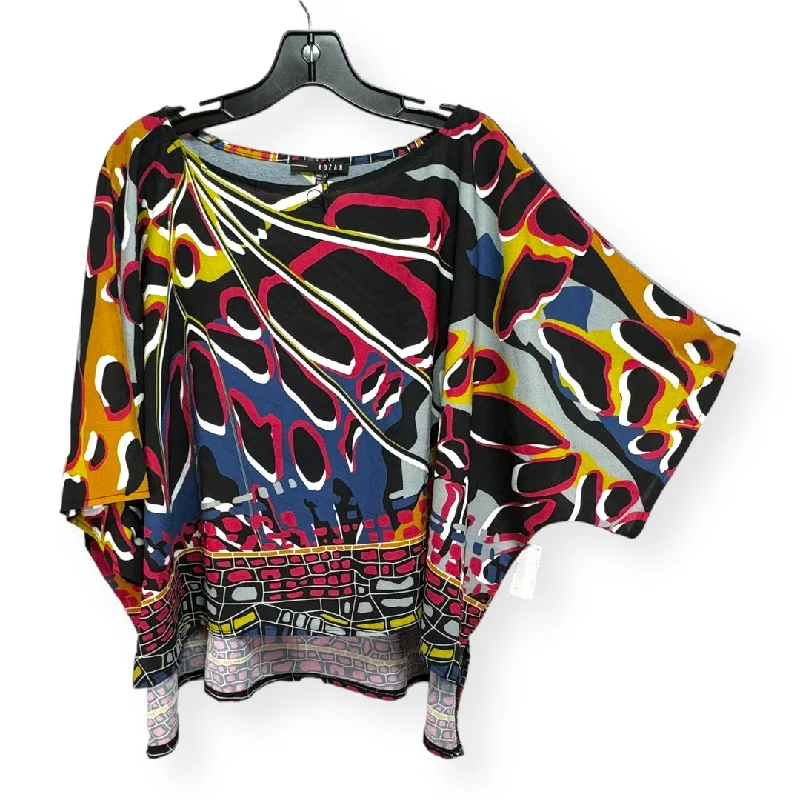 Hurry In Multi-colored Top Short Sleeve Kozan, Size Onesize
