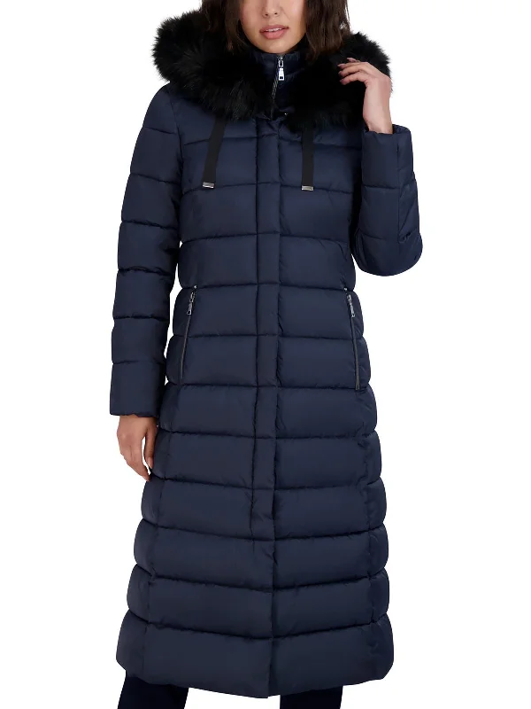 Final Markdown Nellie Womens Puffer Maxi Parka Coat