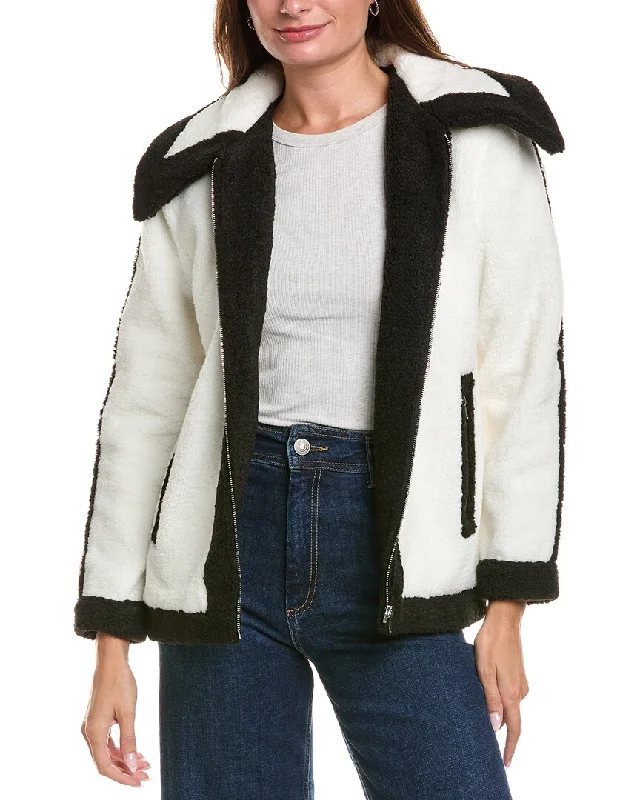 Steals and Deals Pascale La Mode Teddy Fleece Jacket
