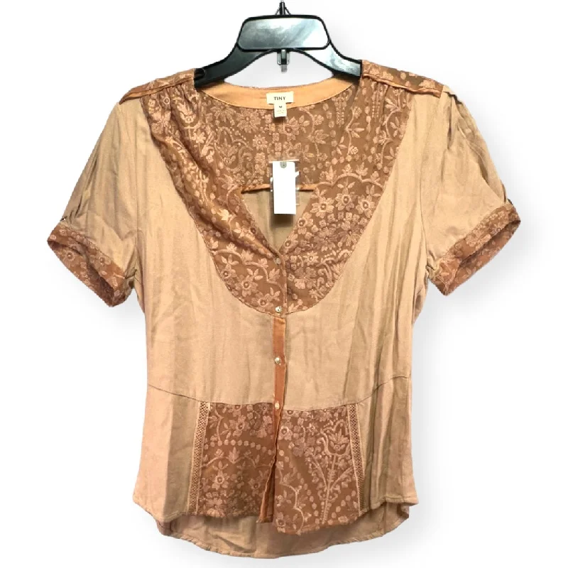 Stock Up and Save Pink Top Short Sleeve Tiny, Size M
