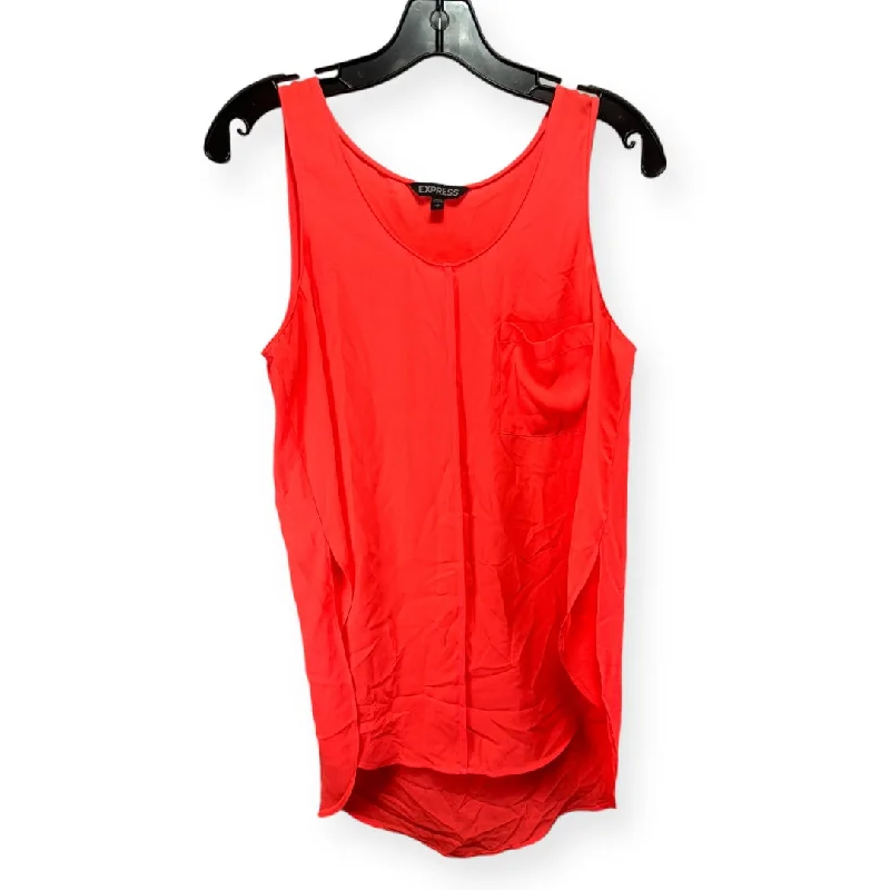 Savings Galore Pink Top Sleeveless Express, Size M