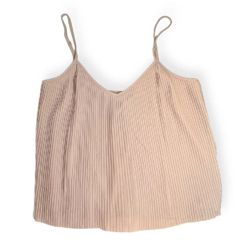 Hot Deal Pink Top Sleeveless Noel Asmar, Size S
